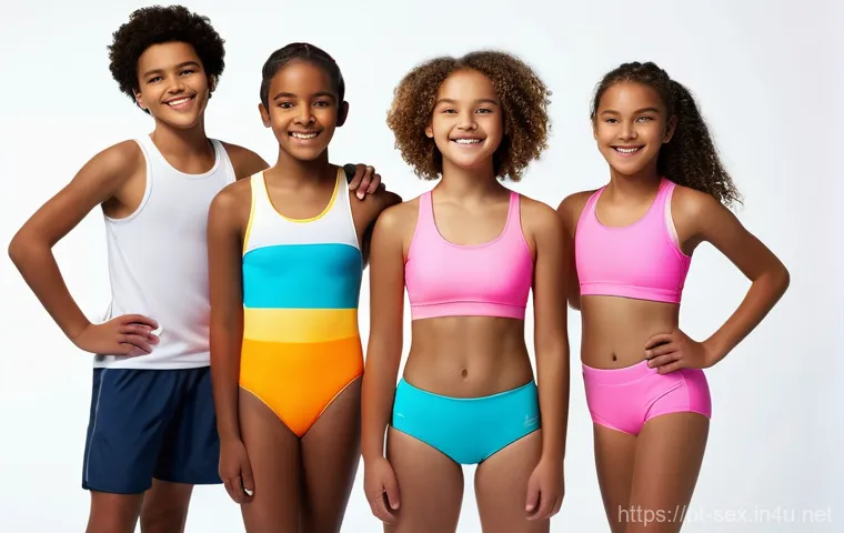 청소년 성교육 필수 내용 - **Image Prompt: Embracing Adolescent Changes with Confidence**
    A diverse group of 4-5 teenagers ...