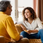 성교육과 성적 권리 보호 - Open Dialogue and Trust in a Modern Portuguese Family Setting**

*   **Prompt:** A warm, inviting ph...